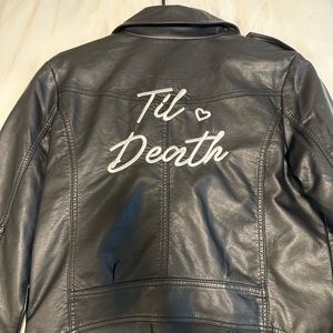 Til Death Leather Jacket